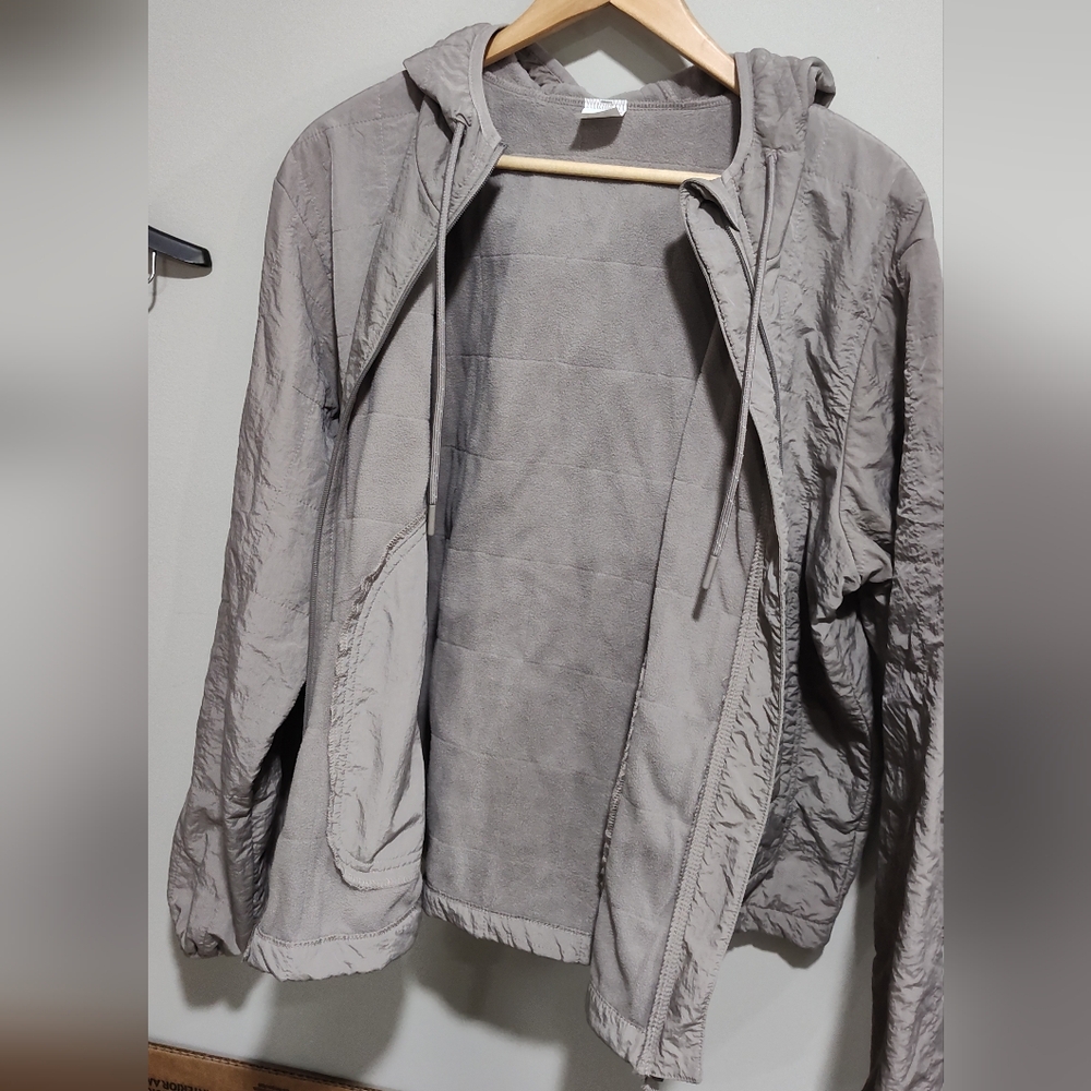 Avia Women's Quilted Outdoor Jacket, Gray Mauve, Size XL 16-18 - Picture 5 of 7